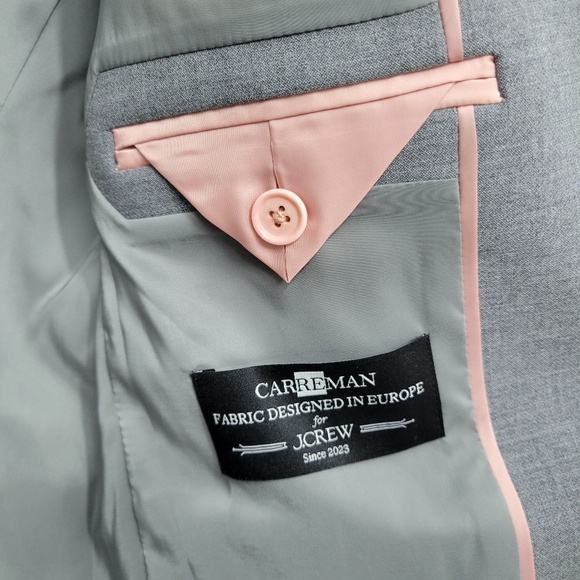 J Crew Madelyn blazer in four-season stretch CC289 Size 4 NWT Graphite - Picture 13 of 14